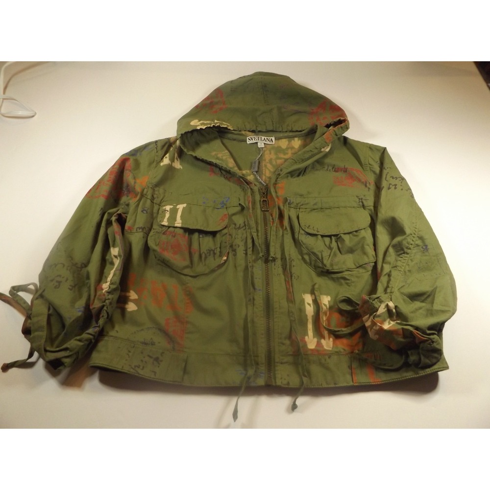 Svetland Forest Green Jacket Size 14